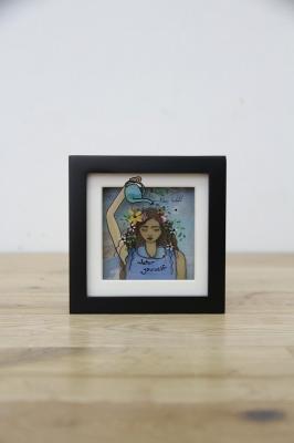 壁飾り　VITREOGRAPHY　WATER　YOURSELF