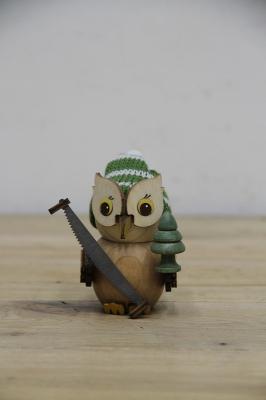 置物　MINI　Owl-forester　37351