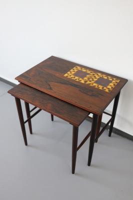 ネストテーブル　デンマーク　ヴィンテージ