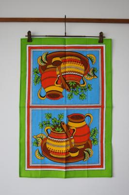 キッチンタオル　ドイツ　ヴィンテージ