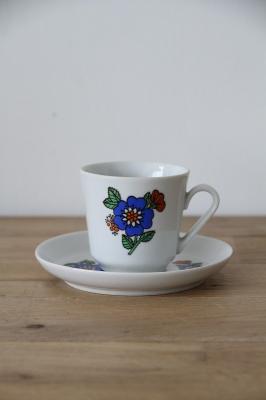 カップ&ソーサー　KAHLA　ドイツ　ヴィンテージ