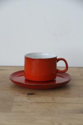 カップ&ソーサー　Melitta　ceracron　ドイツ　ヴィンテージ