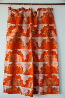 カーテン生地　ドイツ　ヴィンテージ