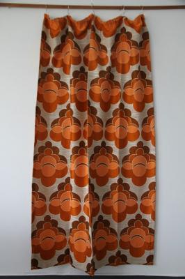 カーテン生地　ドイツ　ヴィンテージ