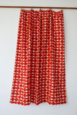 カーテン　ドイツ　ヴィンテージ