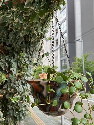 ハンギングプランター　ドイツ　ヴィンテージ