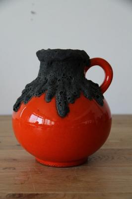 フラワーベース　FatLava　ROTH　Keramik　ドイツ　ヴィンテージ