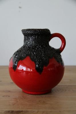 フラワーベース　FatLava　ROTH　Keramik　ドイツ　ヴィンテージ