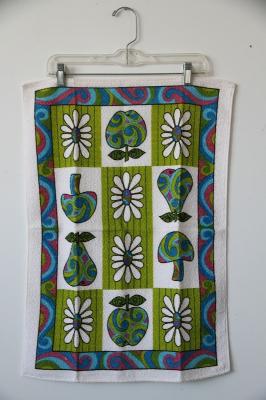 キッチンタオル　ドイツ　ヴィンテージ