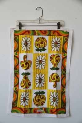 キッチンタオル　ドイツ　ヴィンテージ