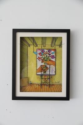 3Dガラスアート　VITREOGRAPHY　-HAPPY　ANNIVERSARY-