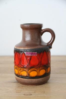 フラワーベース　FatLava　Scheurich　ドイツ　ヴィンテージ