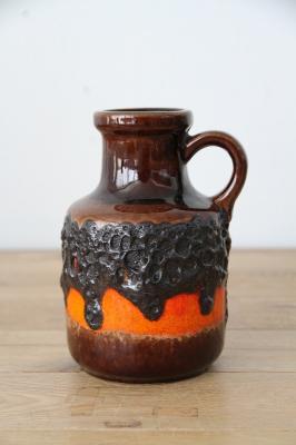 フラワーベース　FatLava　Scheurich　ドイツ　ヴィンテージ