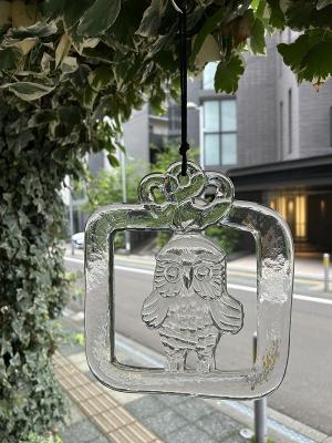 サンキャッチャー　KOSTA　BODA　スウェーデン　ヴィンテージ